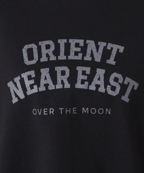 one'sterrace（ワンズテラス）の「コットン ワイドプリント Tシャツ A（Tシャツ/カットソー・レディース・ブラック系8/アイボリー系8/ライトグリーン系/ネイビー系5/ブラウン系8・02）」の11枚目の写真