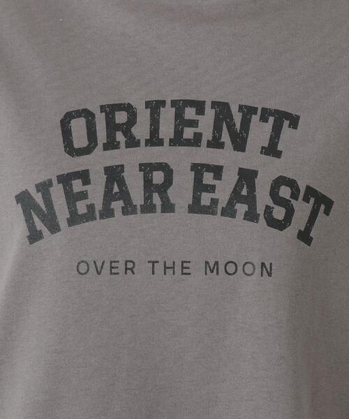 one'sterrace（ワンズテラス）の「コットン ワイドプリント Tシャツ A（Tシャツ/カットソー・レディース・ブラック系8/アイボリー系8/ライトグリーン系/ネイビー系5/ブラウン系8・02）」の15枚目の写真