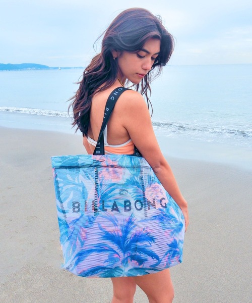 BILLABONG(ビラボン)の「BILLABONG メンズ MESH TOTE Patterned トートバッグ 【2026年夏モデル】(トートバッグ・メンズ・マルチ/ブルー系その他・FREE)」の2枚目の写真