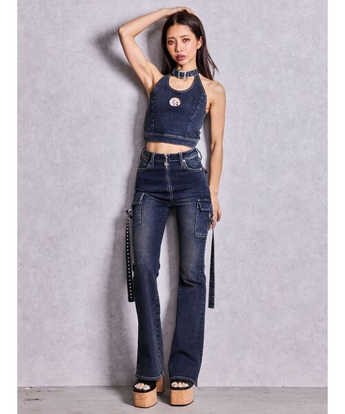 GYDA(ジェイダ)の「コルクチャンキーサンダル(サンダル・レディース・ブラック/オフホワイト・SMALL/MEDIUM/LARGE)」の18枚目の写真