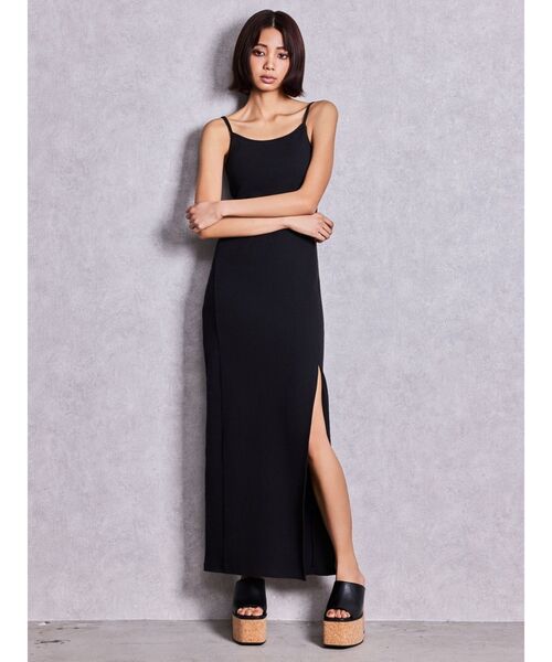 GYDA（ジェイダ）の「コルクチャンキーサンダル（サンダル・レディース・ブラック/オフホワイト・SMALL/MEDIUM/LARGE）」の7枚目の写真