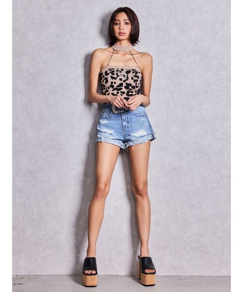 GYDA（ジェイダ）の「コルクチャンキーサンダル（サンダル・レディース・ブラック/オフホワイト・SMALL/MEDIUM/LARGE）」の20枚目の写真