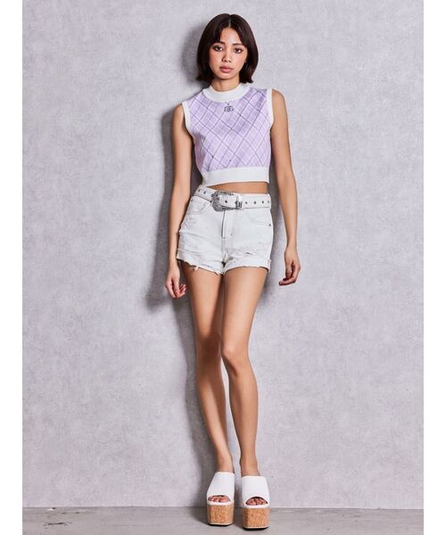 GYDA（ジェイダ）の「コルクチャンキーサンダル（サンダル・レディース・ブラック/オフホワイト・SMALL/MEDIUM/LARGE）」の22枚目の写真