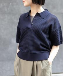 透かし編み ニット」に該当するポロシャツファッション通販 - ZOZOTOWN