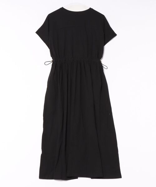 Elura(エルーラ)の「汗ジミ軽減スキッパーワンピース<低身長サイズあり>/1032365(ワンピース・レディース・ブラック/ボルドー・FREE(S)/FREE)」の22枚目の写真