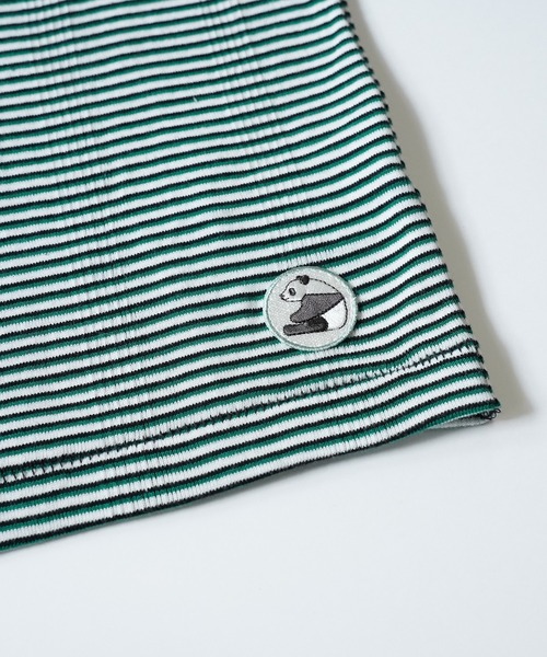 Robert P.Miller(ロバート ピー ミラー)の「【Robert P. miller】Robert P. miller 5S Tシャツ(Tシャツ/カットソー・レディース・オフホワイト/グリーン・FREE)」の4枚目の写真
