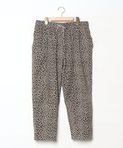 再入荷】LEOPARD WIDE LEG PT-D レオパード ワイドレッグ パンツ