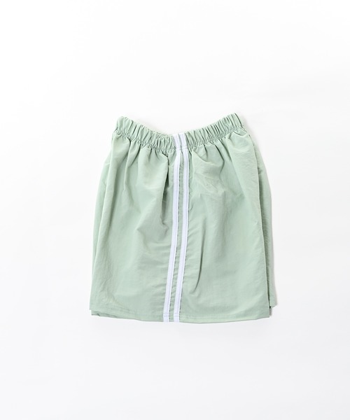 Narcissus(ナルシス)の「【Narcissus】ラインショートパンツ サイドライン スポーティー スポーツ トラックパンツ(その他パンツ・レディース・ブラック/ミント・FREE)」の7枚目の写真
