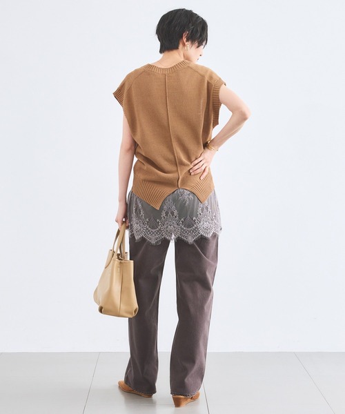 BARNYARDSTORM(バンヤードストーム)の「upper hights(アッパーハイツ) / THE NIECE MID-RISE(デニムパンツ・レディース・ブラウン系その他・23inch/24inch/25inch)」の12枚目の写真