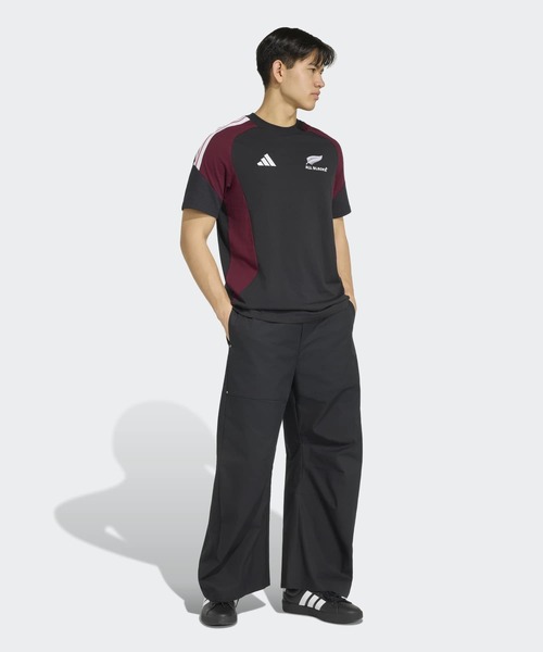 adidas(アディダス)の「オールブラックス コットンTシャツ / All blacks Cotton Tee / アディダス adidas(Tシャツ/カットソー・メンズ・ブラック・SMALL/MEDIUM/LARGE/3XL/XX-LARGE/X-LARGE)」の5枚目の写真