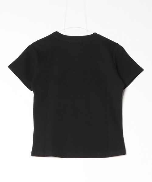 FUNdaysion(ファンデイション)の「プリントハートTシャツ(Tシャツ/カットソー・レディース・ブラック・M)」の2枚目の写真