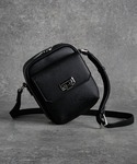 ADRER(アドラー)のSaffiano-Style Mini Shoulder Bag / サフィアーノスタイル ミニショルダーバッグ
