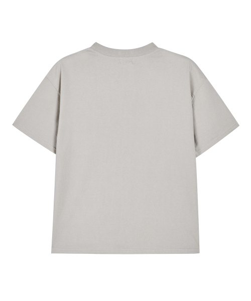 AKECII（アケシ）の「クルードピグダイングクロップ半袖Tシャツ_ヴィンテージベージュ（Tシャツ/カットソー・メンズ・その他・MEDIUM/LARGE）」の6枚目の写真