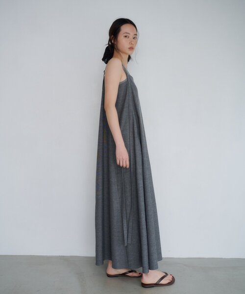SHENERY(シーナリー)の「【LUALY】リネンオーバーワンピース(ワンピース・レディース・グレー/ベージュ・36/38)」の8枚目の写真