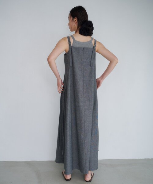 SHENERY(シーナリー)の「【LUALY】リネンオーバーワンピース(ワンピース・レディース・グレー/ベージュ・36/38)」の9枚目の写真