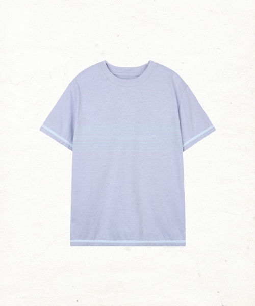 DANDEL（ダンデル）の「DD flag binding tee (SKY BLUE)（Tシャツ/カットソー・レディース・その他・1/2）」の2枚目の写真