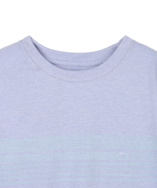 DANDEL（ダンデル）の「DD flag binding tee (SKY BLUE)（Tシャツ/カットソー・レディース・その他・1/2）」の4枚目の写真