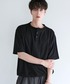 ETELIO（エテリオ）の「ワッフルヘンリーネックドローコードTシャツ（Tシャツ/カットソー・M）」