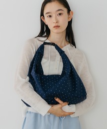2WAYドットビッグショルダーバッグ
