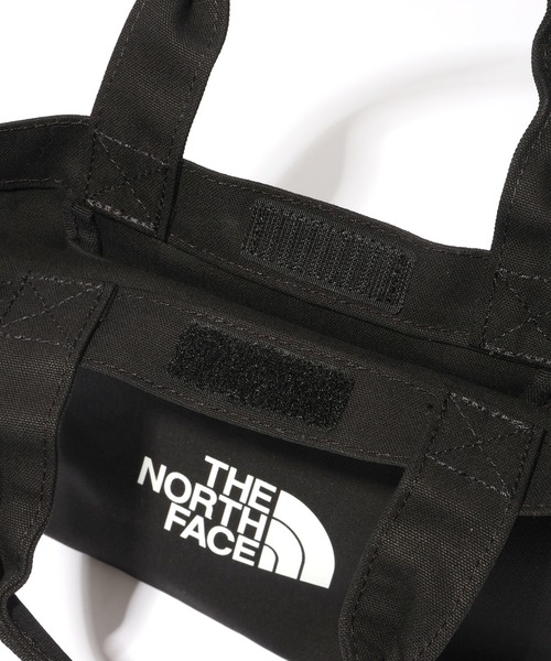 THE NORTH FACE（ザノースフェイス）の「【THE NORTH FACE/ザノースフェイス】TNF LOGO COTTON BAG S / ロゴ コットン ミニ ハンドバッグ（トートバッグ・メンズ・オレンジ/クリーム/ブラック/ライトブルー・FREE）」の11枚目の写真