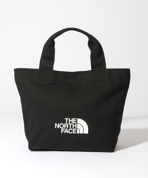 THE NORTH FACE（ザノースフェイス）の「【THE NORTH FACE/ザノースフェイス】TNF LOGO COTTON BAG S / ロゴ コットン ミニ ハンドバッグ（トートバッグ・メンズ・オレンジ/クリーム/ブラック/ライトブルー・FREE）」の5枚目の写真
