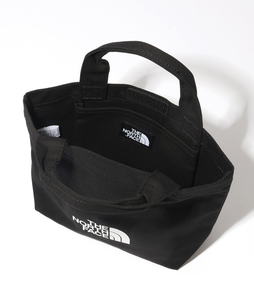 THE NORTH FACE（ザノースフェイス）の「【THE NORTH FACE/ザノースフェイス】TNF LOGO COTTON BAG S / ロゴ コットン ミニ ハンドバッグ（トートバッグ・メンズ・オレンジ/クリーム/ブラック/ライトブルー・FREE）」の10枚目の写真