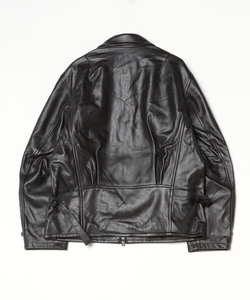 Y-3(ワイスリー)の「Y-3 LEATHER BLOUSON(ブルゾン・メンズ・ブラック・X-SMALL/SMALL/MEDIUM)」の5枚目の写真