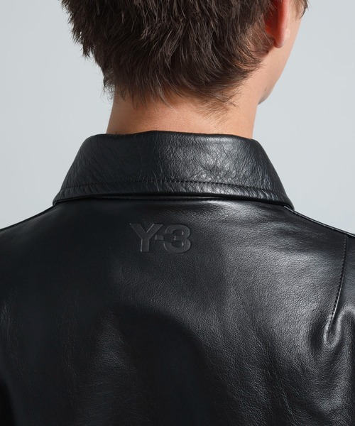 Y-3(ワイスリー)の「Y-3 LEATHER BLOUSON(ブルゾン・メンズ・ブラック・X-SMALL/SMALL/MEDIUM)」の8枚目の写真