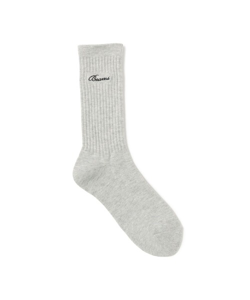 BEAMS（ビームス）の「BEAMS ロゴ ソックス（ソックス/靴下・メンズ・ネイビー/ブラック/ホワイト/グレー・ONE SIZE）」の3枚目の写真