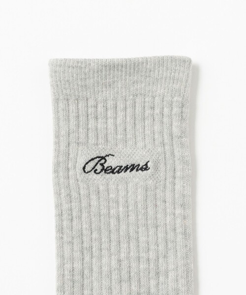 BEAMS（ビームス）の「BEAMS ロゴ ソックス（ソックス/靴下・メンズ・ネイビー/ブラック/ホワイト/グレー・ONE SIZE）」の5枚目の写真