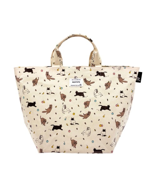 ROOTOTE(ルートート)の「ルートート / トートバッグ マチ広 ハンドバッグ 撥水 EU.デリ.ラミネート-Y(トートバッグ・レディース・その他3/その他2/その他1・FREE)」の3枚目の写真
