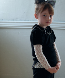 IENA ENFANT | 【Uhr/ウーア】別注 pile frill tops(Tシャツ/カットソー)