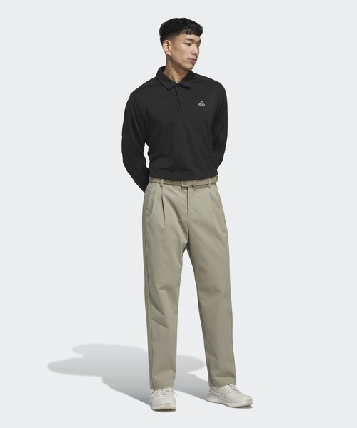 adidas(アディダス)の「スリーストライプス 長袖シャツ【adidas Golf/アディダスゴルフ】(ポロシャツ・メンズ・ブラック・XX-LARGE/LARGE/MEDIUM/SMALL/X-LARGE)」の5枚目の写真