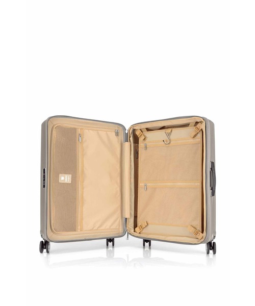 Samsonite(サムソナイト)の「サムソナイト ENOW スピナー75 エキスパンダブル ラテ(スーツケース/キャリーバッグ・メンズ・グレー系・L)」の8枚目の写真
