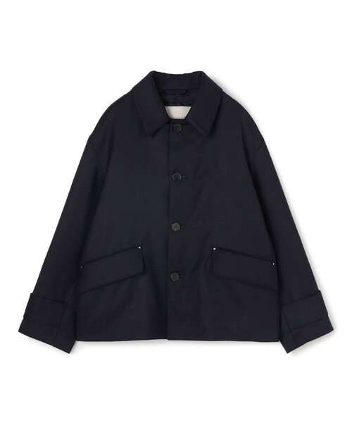 TOMORROWLAND (トゥモローランド)の「【WEB先行予約・別注】MACKINTOSH HUMBIE SL SHORT ウールブルゾン DORMEUIL(ブルゾン・メンズ・カーキ/ネイビー・36/38/40)」の1枚目の写真