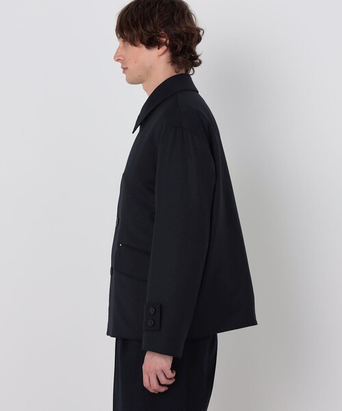 TOMORROWLAND (トゥモローランド)の「【WEB先行予約・別注】MACKINTOSH HUMBIE SL SHORT ウールブルゾン DORMEUIL(ブルゾン・メンズ・カーキ/ネイビー・36/38/40)」の6枚目の写真