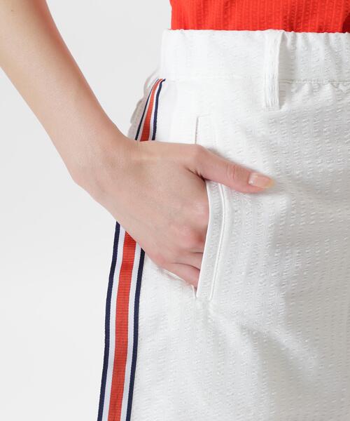 PEARLY GATES(パーリーゲイツ)の「COOLMAXサッカーストレッチスカート(スカート・レディース・ネイビー/ホワイト/ブルー・LARGE/MEDIUM/SMALL)」の21枚目の写真