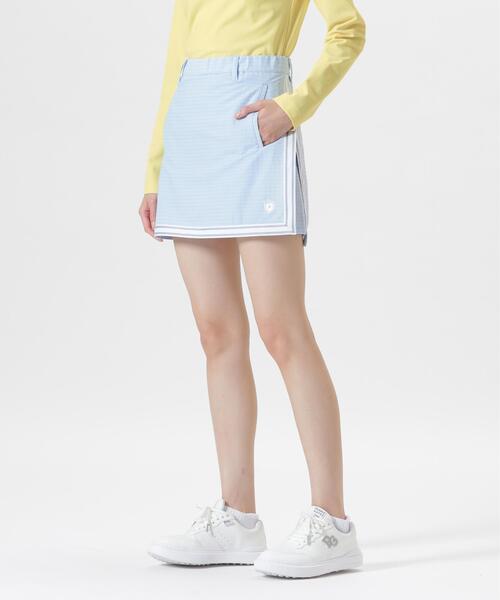PEARLY GATES(パーリーゲイツ)の「COOLMAXサッカーストレッチスカート(スカート・レディース・ネイビー/ホワイト/ブルー・LARGE/MEDIUM/SMALL)」の8枚目の写真