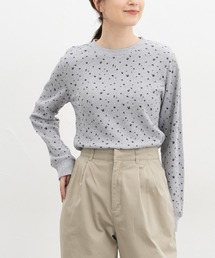 総柄ワッフルＴシャツ