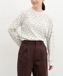 総柄ワッフルＴシャツ