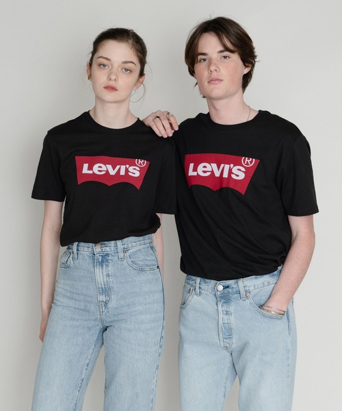 Levi's（リーバイス）の「Levi's/リーバイス バットウイングロゴ Tシャツ ブラック（Tシャツ/カットソー・メンズ・ブラック・MEDIUM/SMALL/LARGE/X-SMALL/XX-LARGE/3XL/X-LARGE）」の17枚目の写真