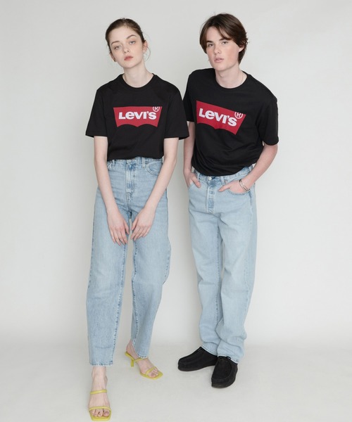 Levi's（リーバイス）の「Levi's/リーバイス バットウイングロゴ Tシャツ ブラック（Tシャツ/カットソー・メンズ・ブラック・MEDIUM/SMALL/LARGE/X-SMALL/XX-LARGE/3XL/X-LARGE）」の15枚目の写真