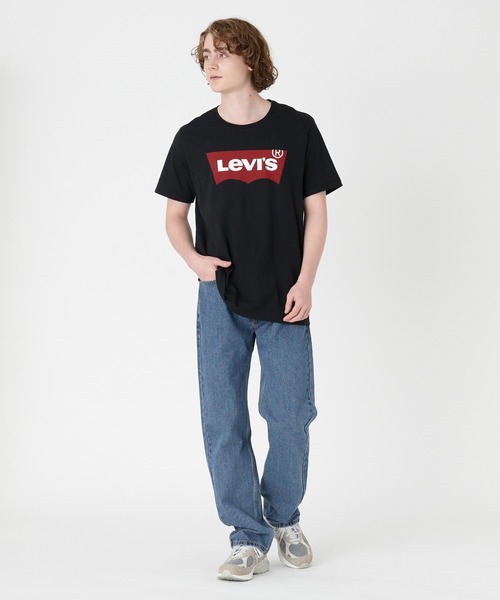 Levi's（リーバイス）の「Levi's/リーバイス バットウイングロゴ Tシャツ ブラック（Tシャツ/カットソー・メンズ・ブラック・MEDIUM/SMALL/LARGE/X-SMALL/XX-LARGE/3XL/X-LARGE）」の21枚目の写真