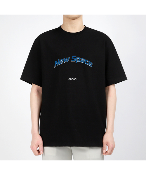 AEXEA(アクシー)の「ニュースペース 半袖Tシャツ F04BRD_ABX10979(Tシャツ/カットソー・メンズ・ブラック/ブルー/ホワイト/グレー系その他・S/L/M/XL)」の3枚目の写真