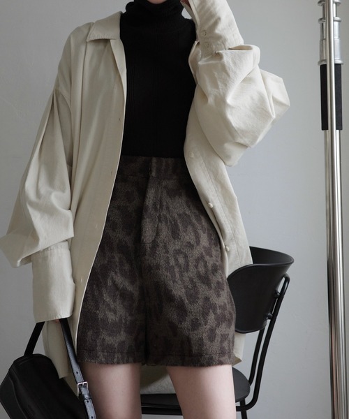 WILLFULLY(ウィルフリー)の「leopard brushed S/PT(その他パンツ・レディース・タン/チャコール・FREE)」の15枚目の写真
