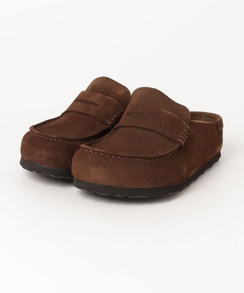 BIRKENSTOCK(ビルケンシュトック)の「BIRKENSTOCK Naples Wrapped LEVE / ビルケンシュトック ネープルズ ラップトゥ(サンダル・メンズ・ブラウン・24.5cm/26.5cm/23.0cm/24.0cm/25.0cm/26.0cm/27.0cm/28.0cm)」の1枚目の写真