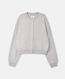 SEAGREEN(シーグリーン) ONI WAFFLE CARDIGAN オニワッフルカーディガン