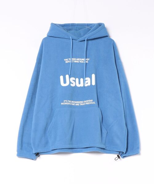 CORISCO(コリスコ)の「フリースロゴ柄プルパーカー(M1)(パーカー・メンズ・レッド/ブルー/ブラック/グレー・MEDIUM/LARGE/X-LARGE)」の14枚目の写真