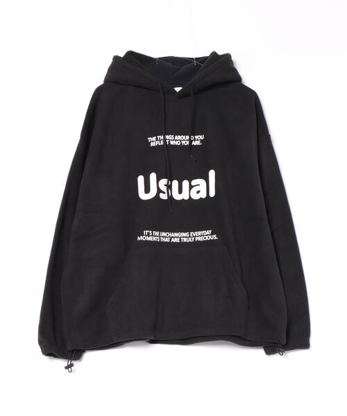 CORISCO(コリスコ)の「フリースロゴ柄プルパーカー(M1)(パーカー・メンズ・レッド/ブルー/ブラック/グレー・MEDIUM/LARGE/X-LARGE)」の8枚目の写真