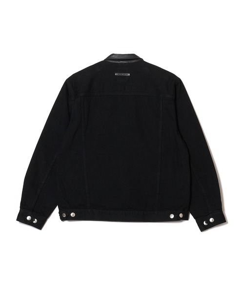 CRIMIE(クライミー)の「BRON FREE SELVEDGE ONE WASH DENIM TYPE III JACKET - BLACK MADE IN JAPAN(デニムジャケット・メンズ・ブラック・XXL/XL/L/M/S)」の4枚目の写真